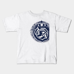 Majestic Tribal Wolf Emblem No. 994 Kids T-Shirt